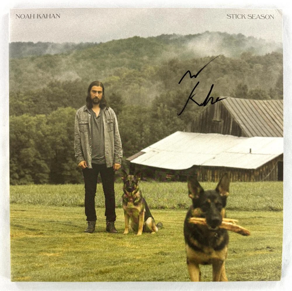 Noah Kahan Signed Autograph Album Vinyl Record LP - Stick Season w/ Beckett COA