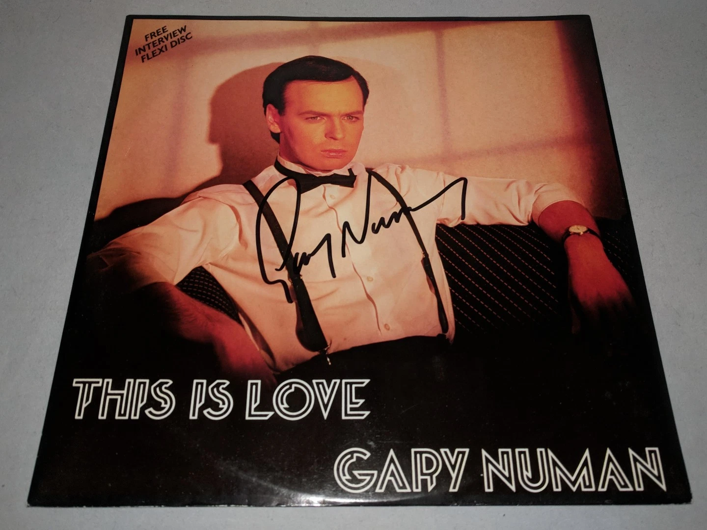 GARY NUMAN signed autographed 