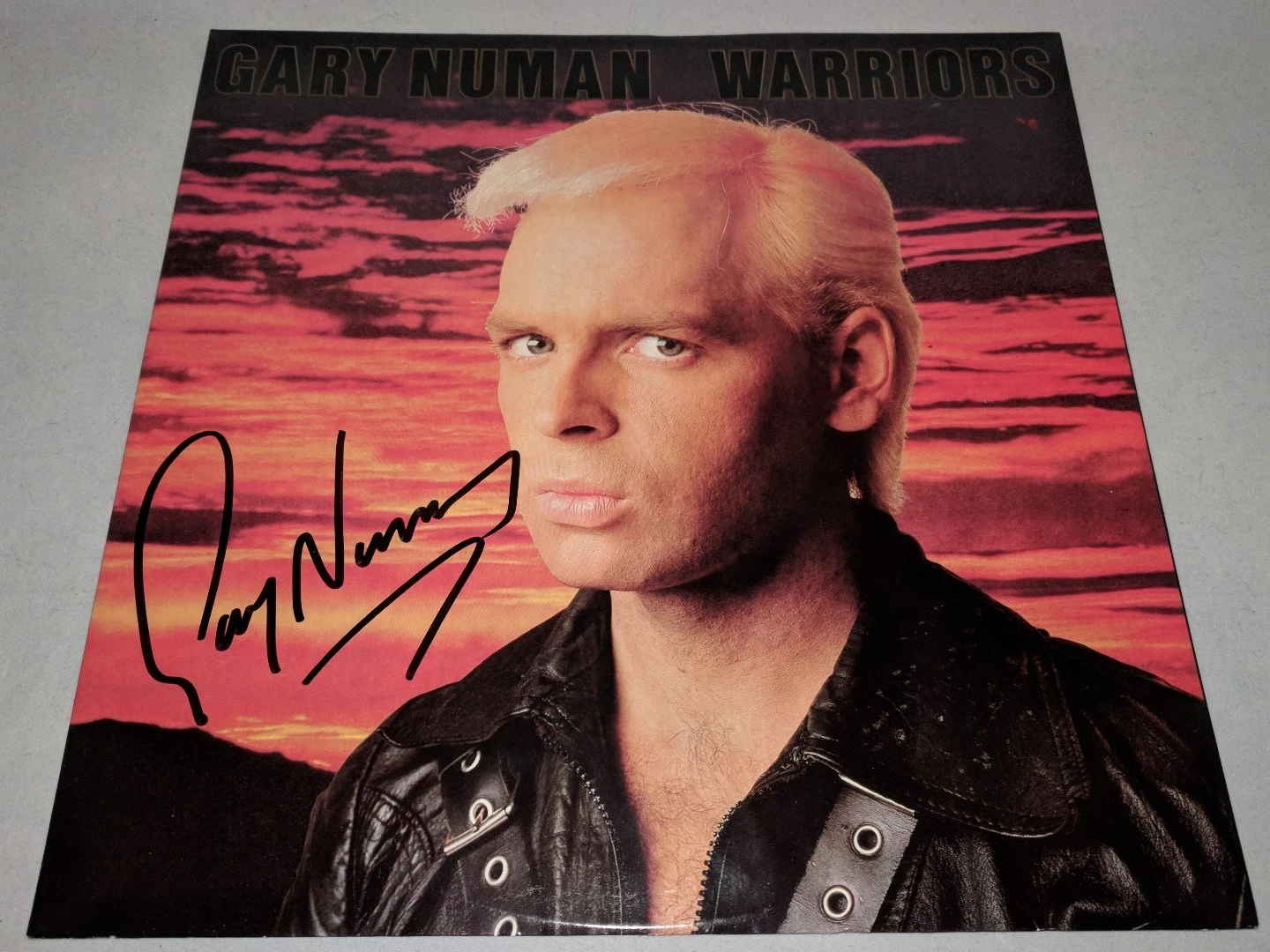 GARY NUMAN signed autographed 