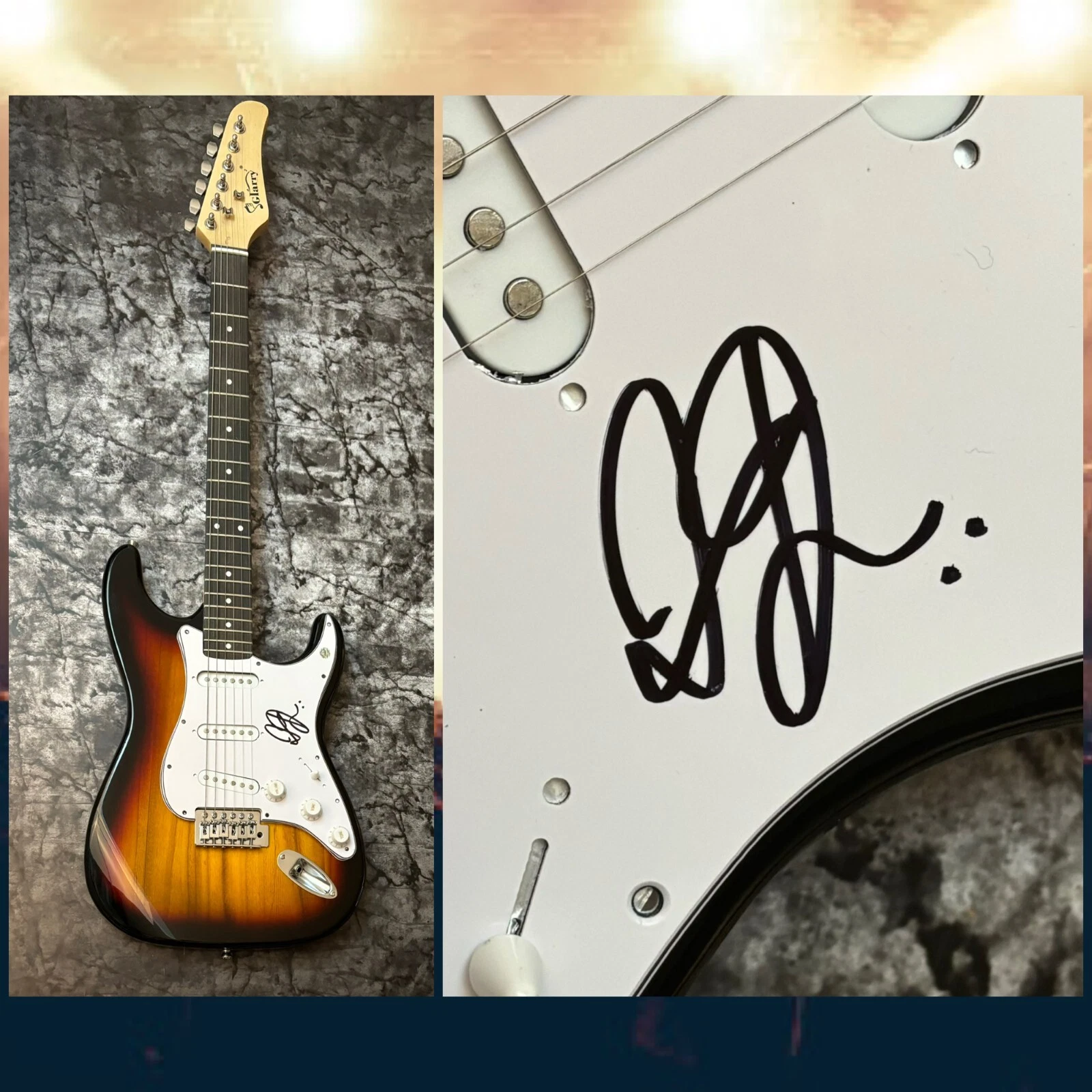 GFA Don't Come Lookin' Star * JACKSON DEAN * Signed Electric Guitar COA