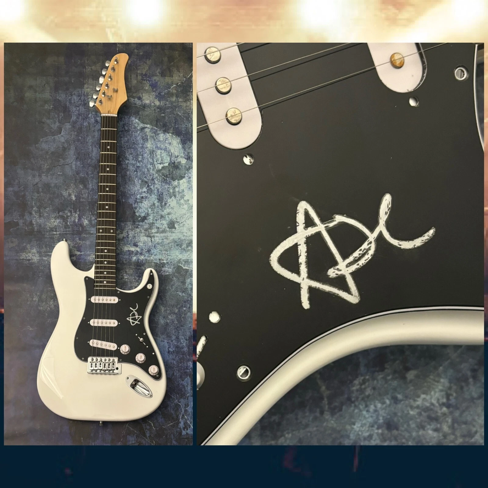 GFA The Misfits Guitarist * ACEY SLADE * Signed Electric Guitar COA