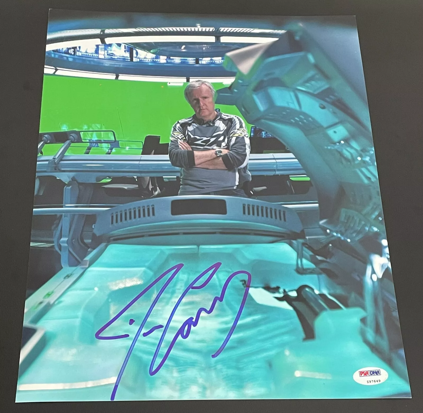 James Cameron Signed Autograph 11x14 Photo Authentic Titanic Avatar Legend PSA B