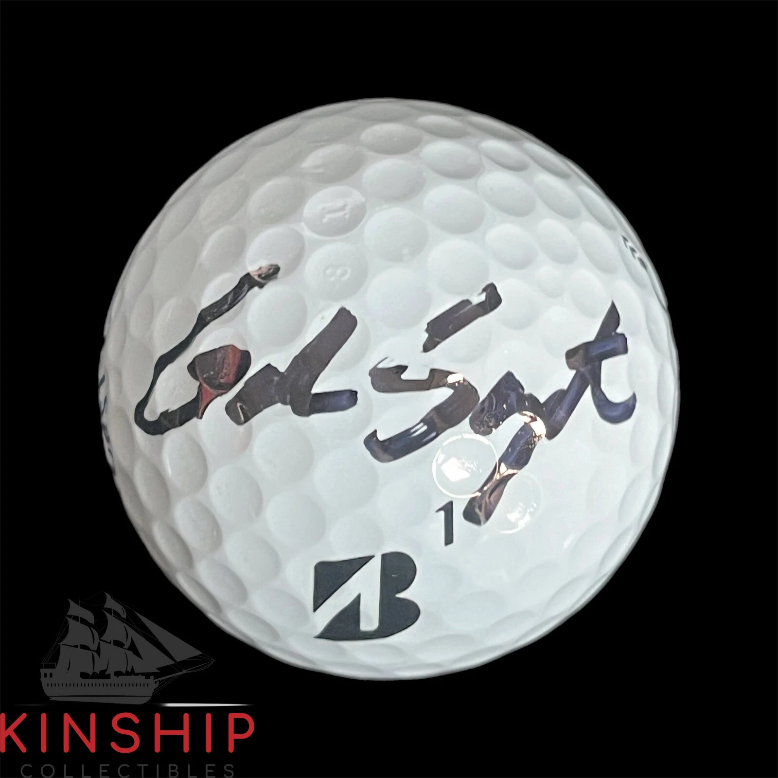 Gordon Sargent signed 2024 US Open Pinehurst Logo Golf Ball JSA Masters A3267