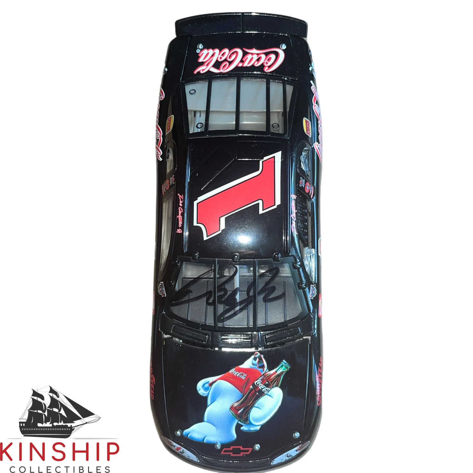 DALE EARNHARDT JR SIGNED DIECAST CAR JSA COA 1:24 NASCAR VINTAGE AUTO Z1767 COLLECTIBLE MEMORABILIA