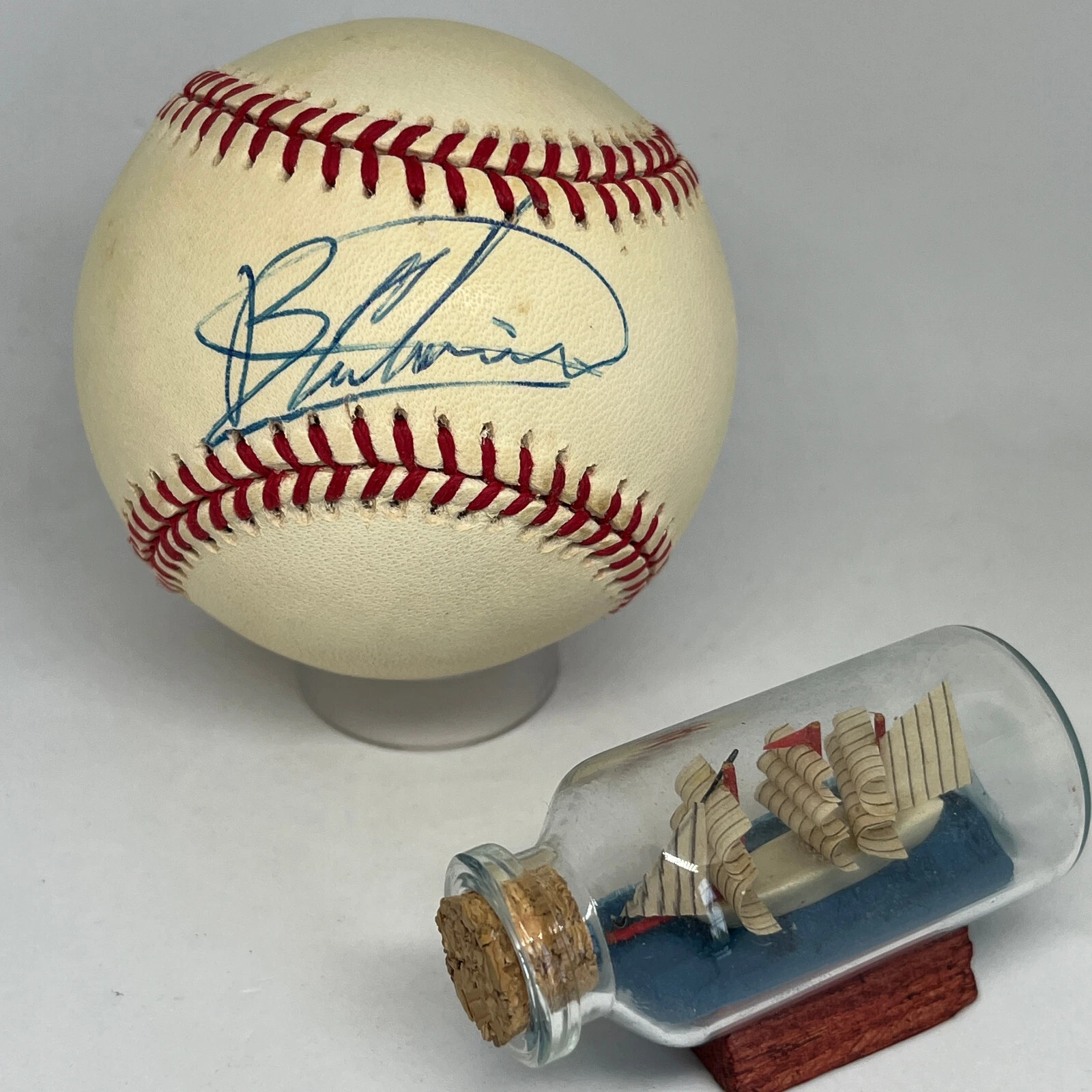 Bartolo Colon signed Rawlings OAL Baseball JSA COA Indians Cy Young Auto A3302