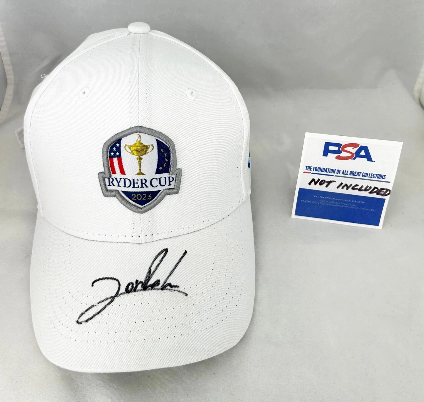 Jon Rahm Signed Hat 2023 Ryder Cup PSA/DNA COA