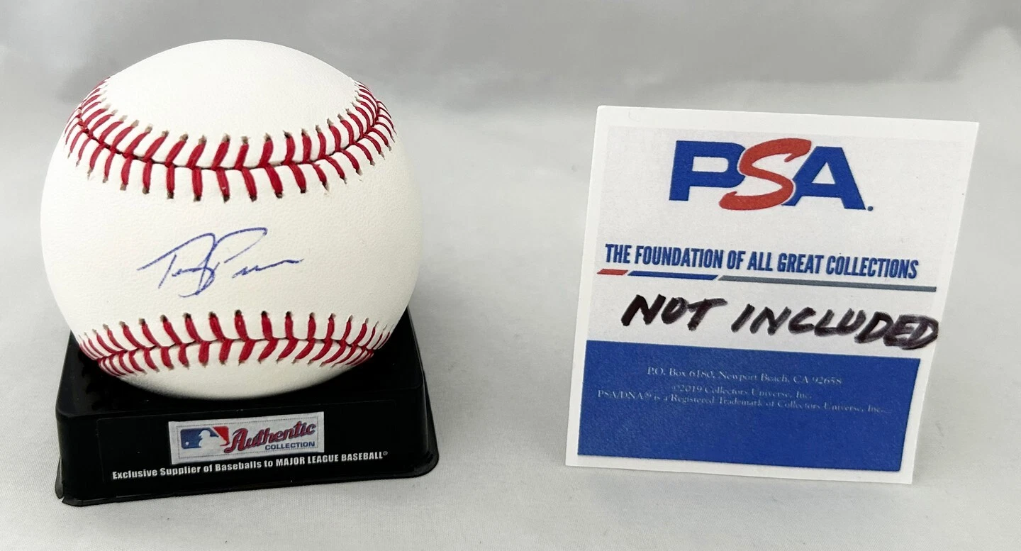 Terry Francona Signed Authentic MLB Baseball Cleveland Indians PSA/DNA COA