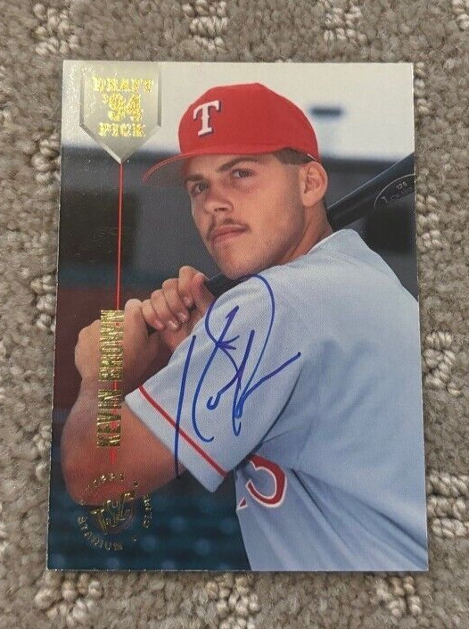 1994 Topps Stadium Club Draft Picks - Kevin Brown signed autographed card #79