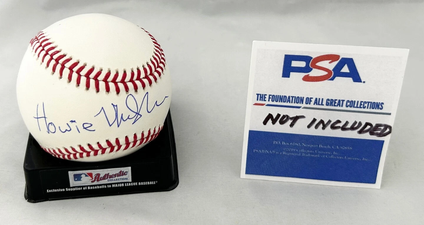 Nick Swardson Signed Authentic MLB Baseball Bench Warmers Howie PSA/DNA 1 COA