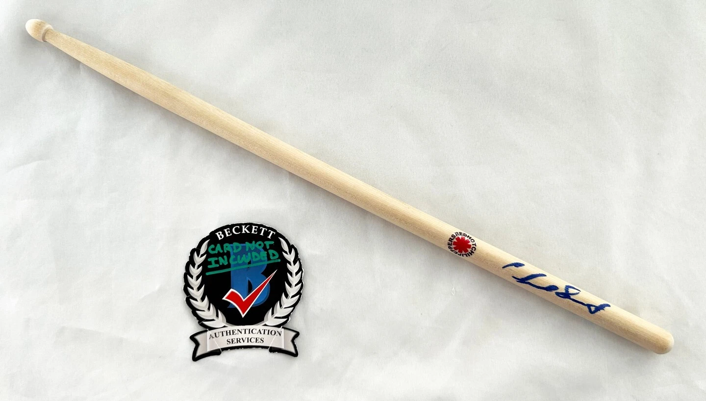 Chad Smith Signed Drumstick Red Hot Chili Peppers Beckett BAS 1 COA