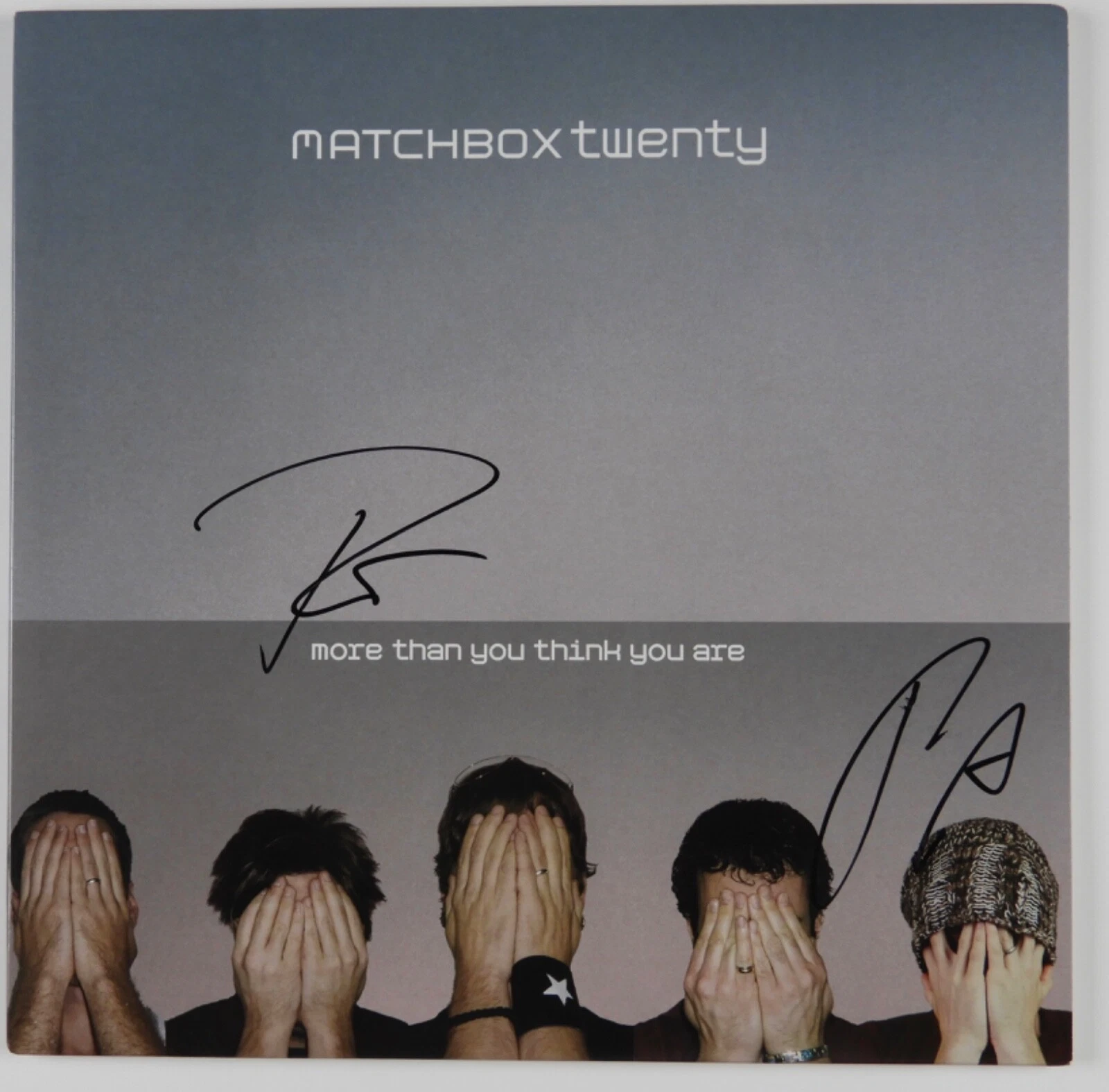 Matchbox 20 Rob Thomas JSA Autograph Signed Album Paul Doucette