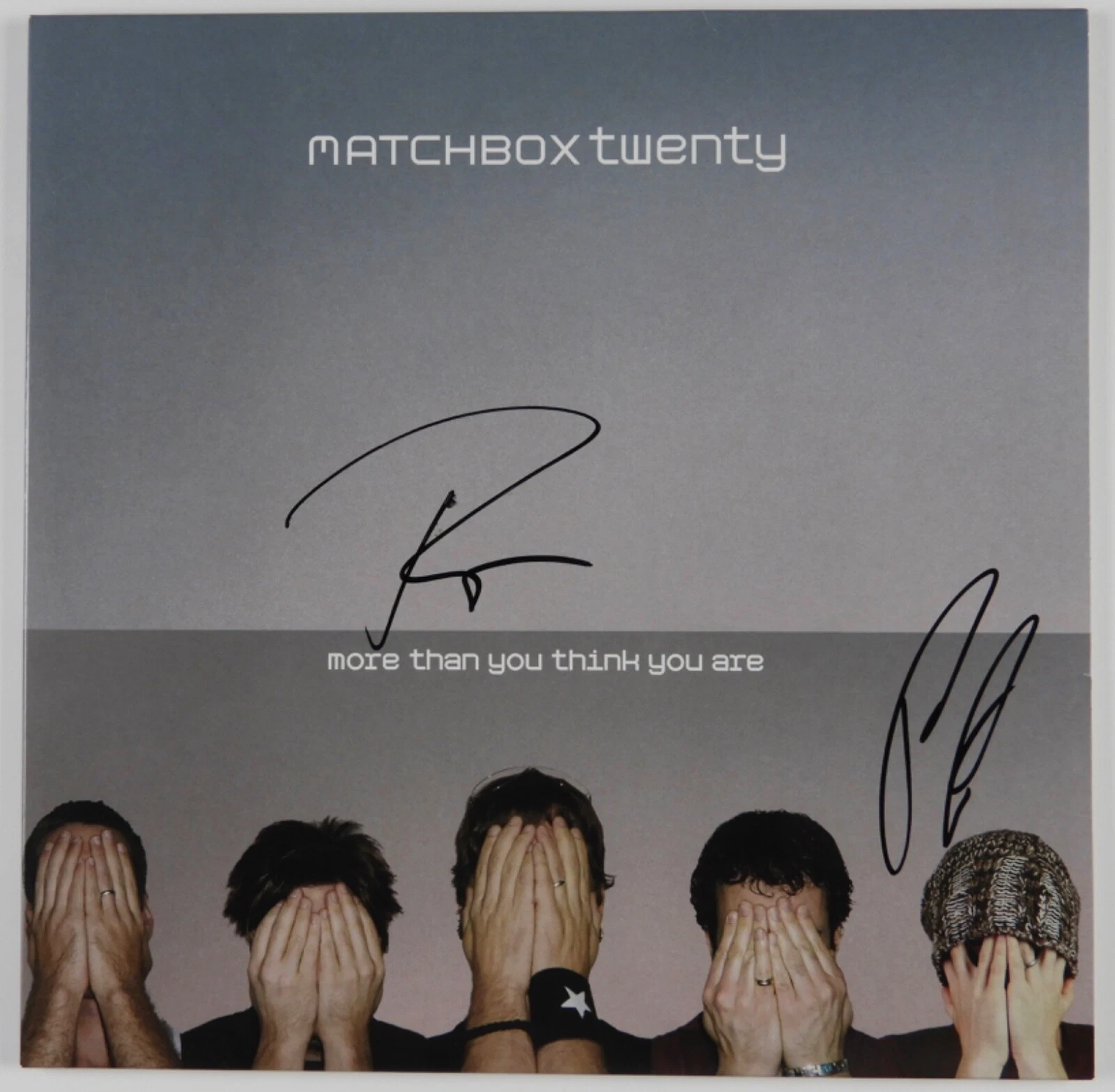 Matchbox 20 Rob Thomas JSA Autograph Signed Album Paul Doucette
