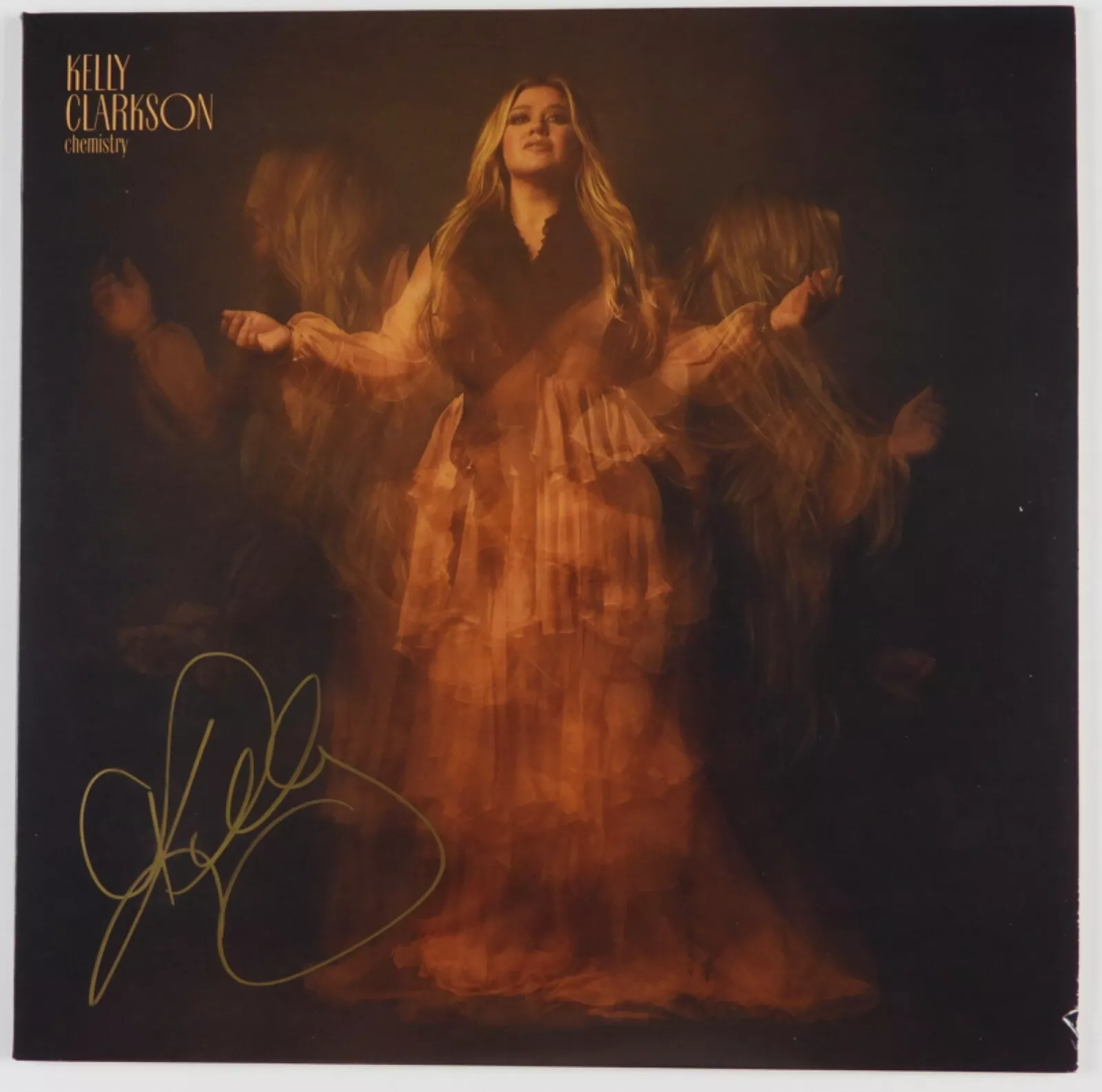 Kelly Clarkson JSA Signed Autograph Album Vinyl Record Chemistry