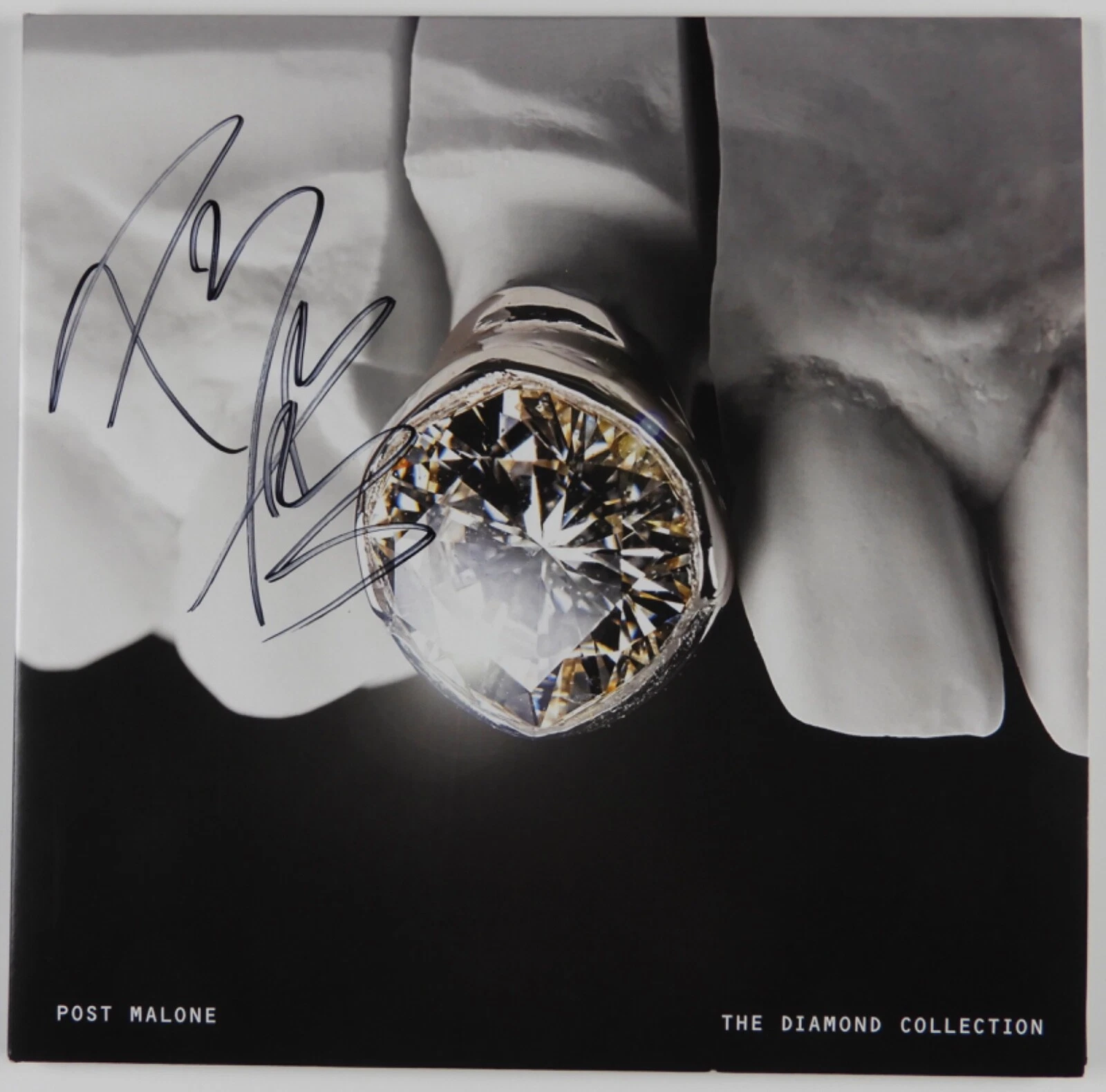 Post Malone JSA Signed Autograph Album Record Vinyl The Diamond Collection