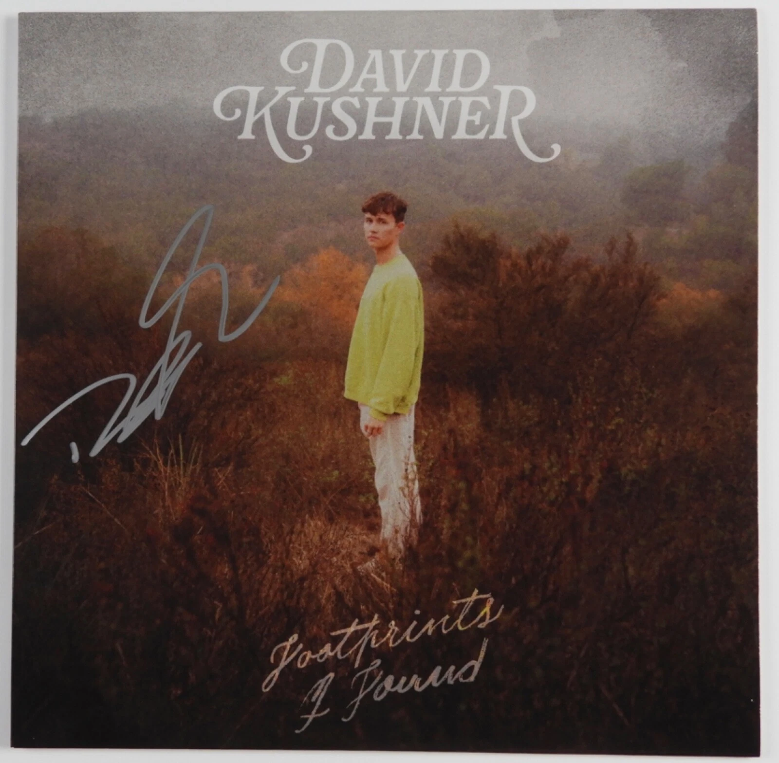 David Kushner JSA Signed Autograph Record Album Footprints I Found Vinyl