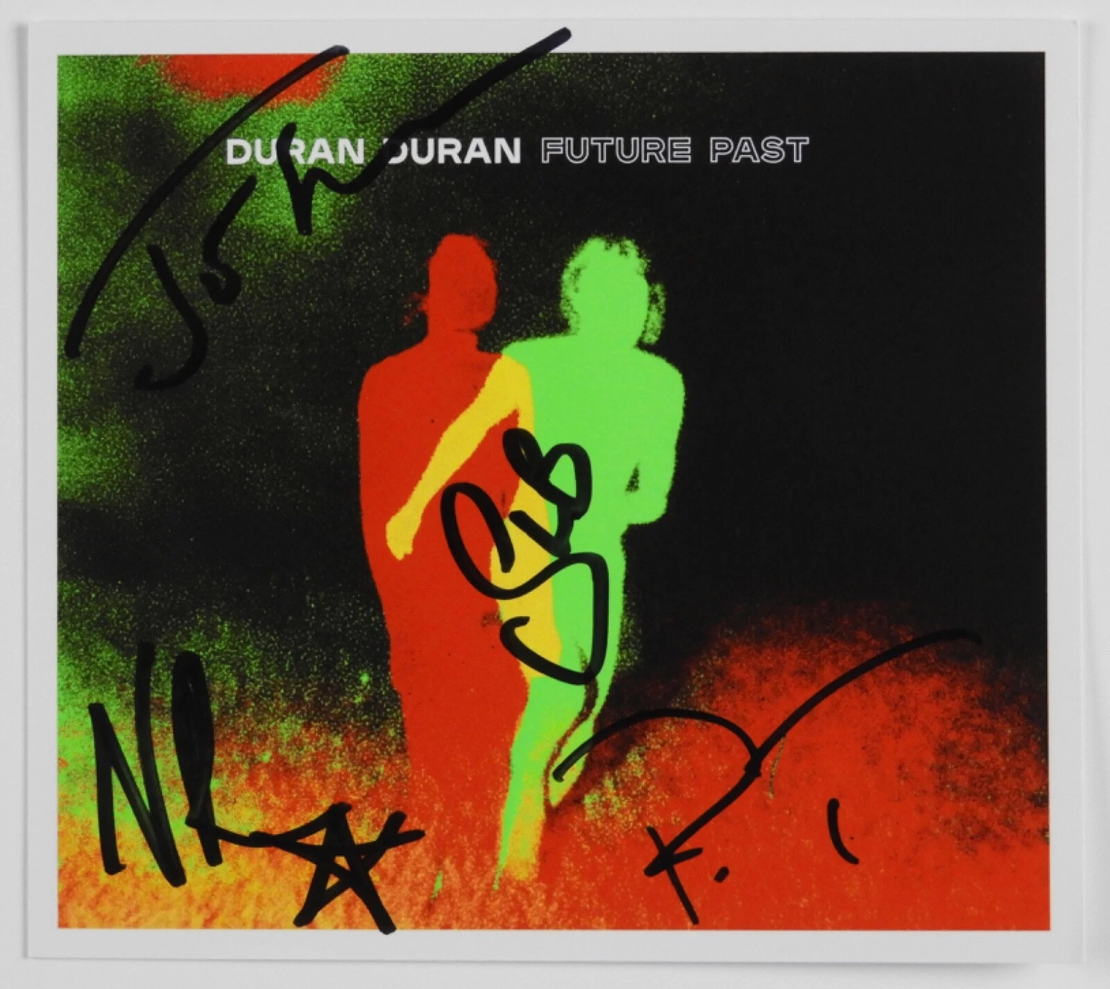 Duran Duran JSA Autograph Signed CD Insert Future Past