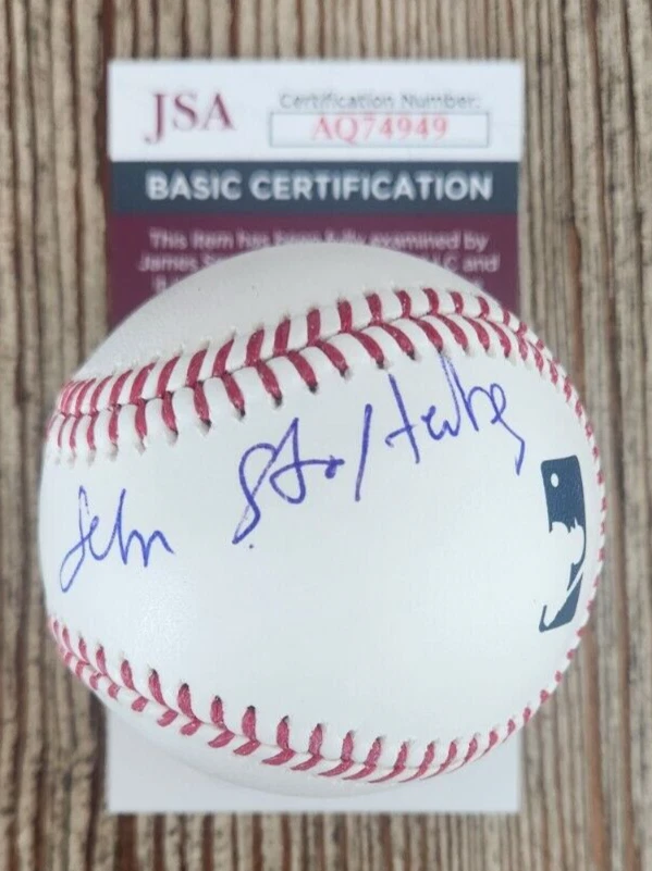 Jens Stoltenberg Signed OMLB Baseball w/ JSA COA #AQ74949 NATO Secretary General