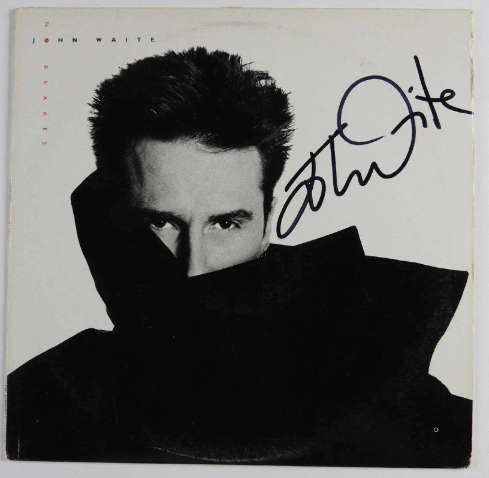 John Waite JSA Autograph Signed Record Album Vinyl No Brakes