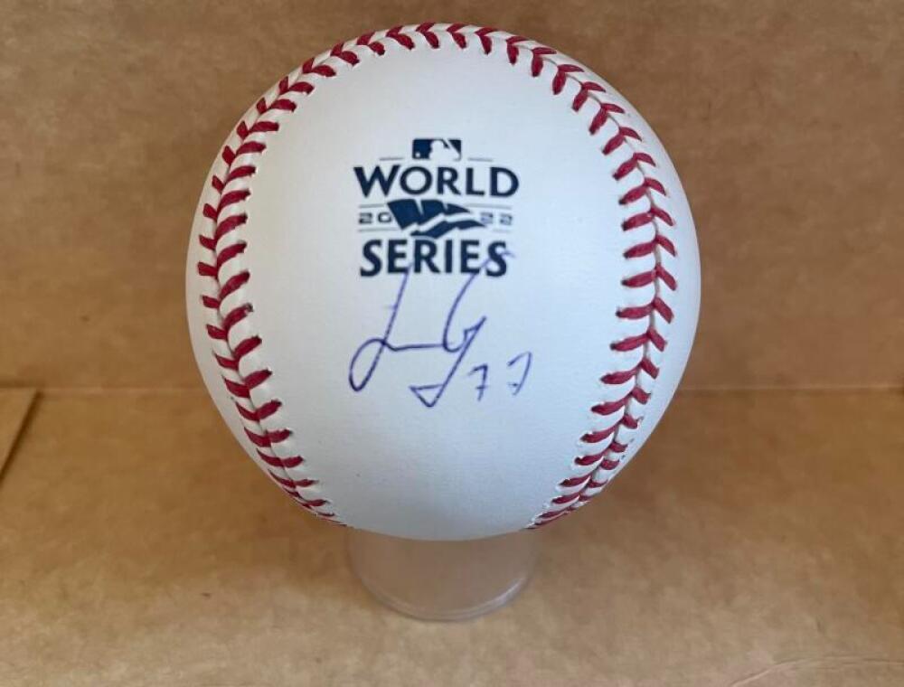 LUIS GARCIA HOUSTON ASTROS SIGNED AUTOGRAPHED N.L. BASEBALL JSA AUTH