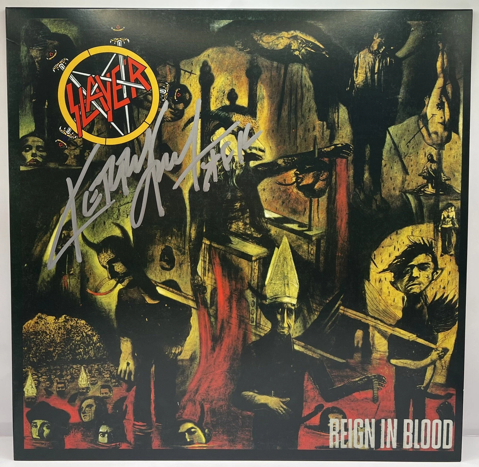 KERRY KING signed Autographed vinyl album SLAYER Reign In Blood JSA COA