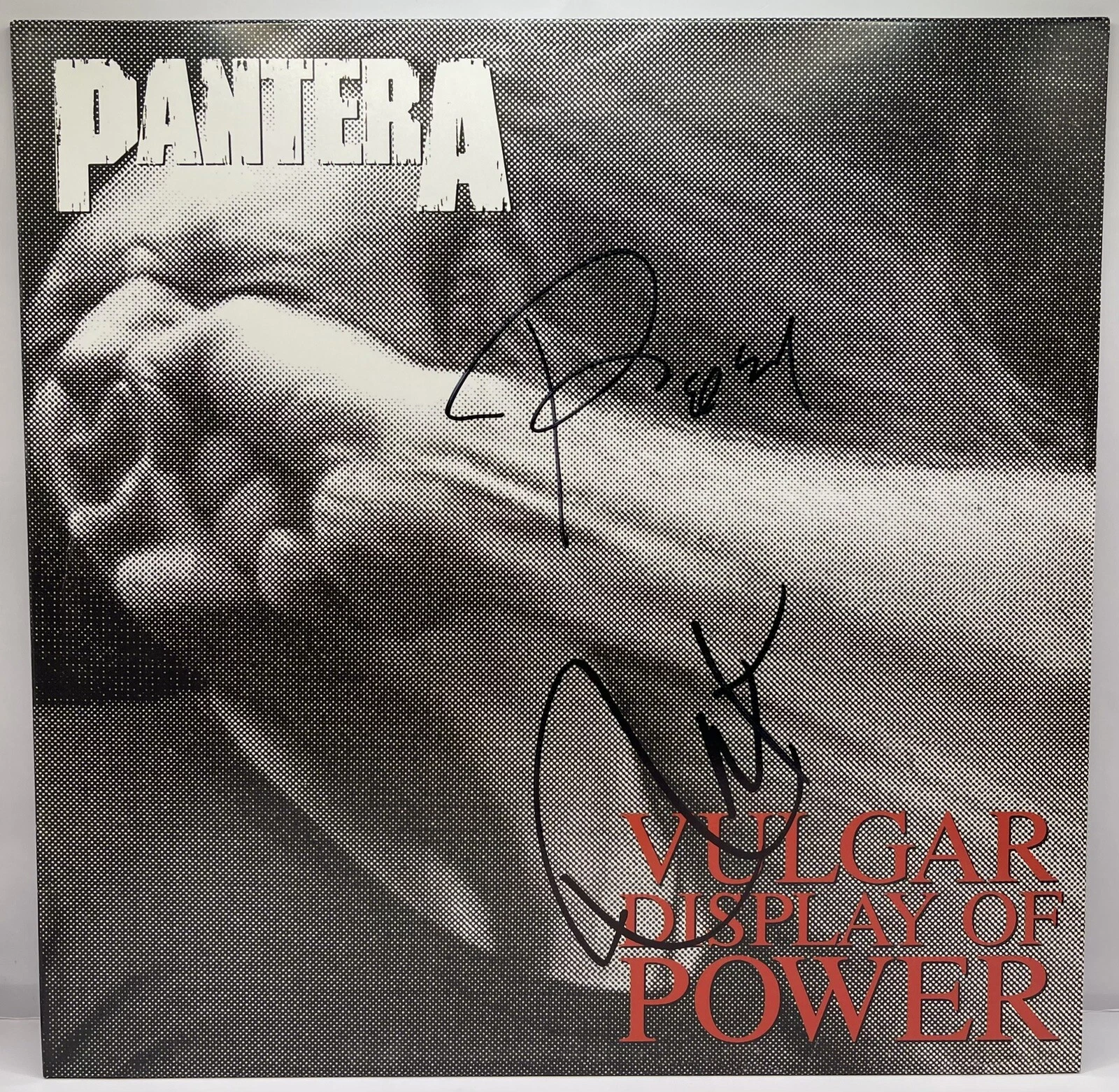 PANTERA signed album Vulgar Display Of Power PHIL ANSELMO & REX