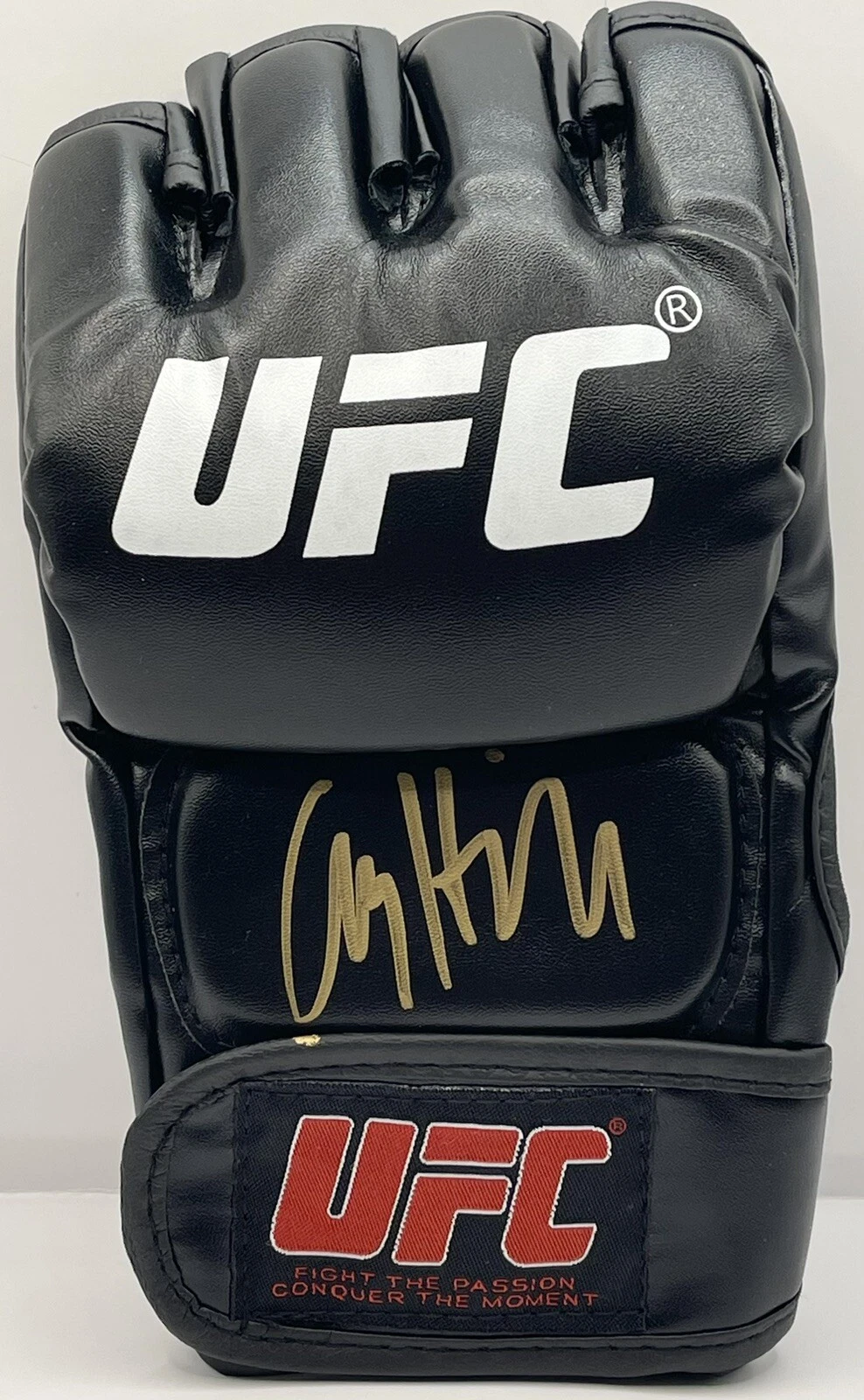 Angela Hill Signed Autographed UFC Fight Glove Beckett COA