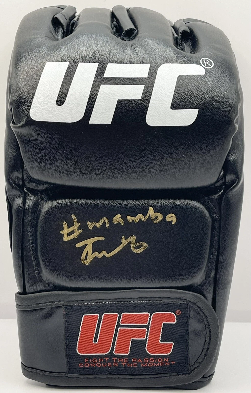 Themba Gorimbo Signed Autographed UFC Fight Glove Beckett COA