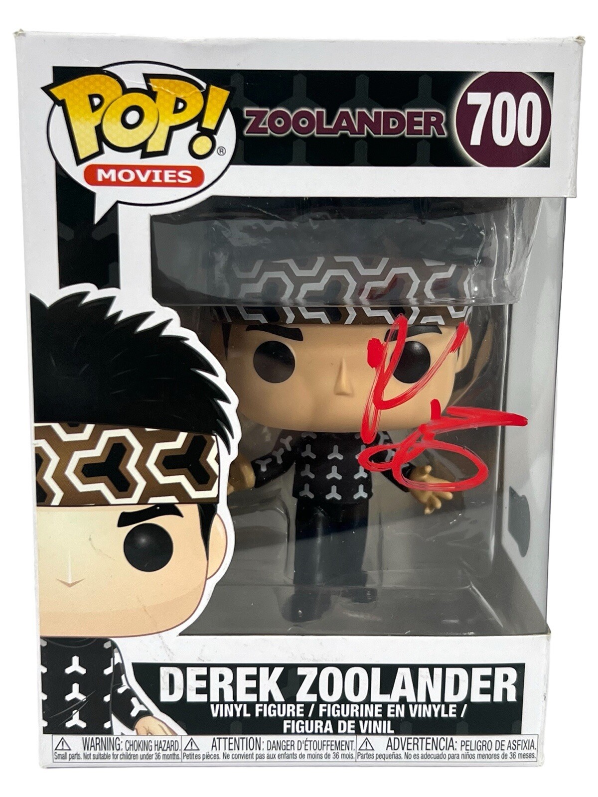 Ben Stiller Signed Funko Pop Derek Zoolander #700 Autograph Beckett BAS COA