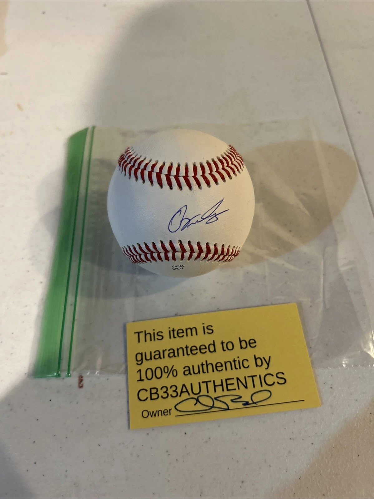 TORONTO BLUE JAYS- ORELVIS MARTINEZ SIGNED AUTOGRAPH ROLB1 BASEBALL COA PROSPECT