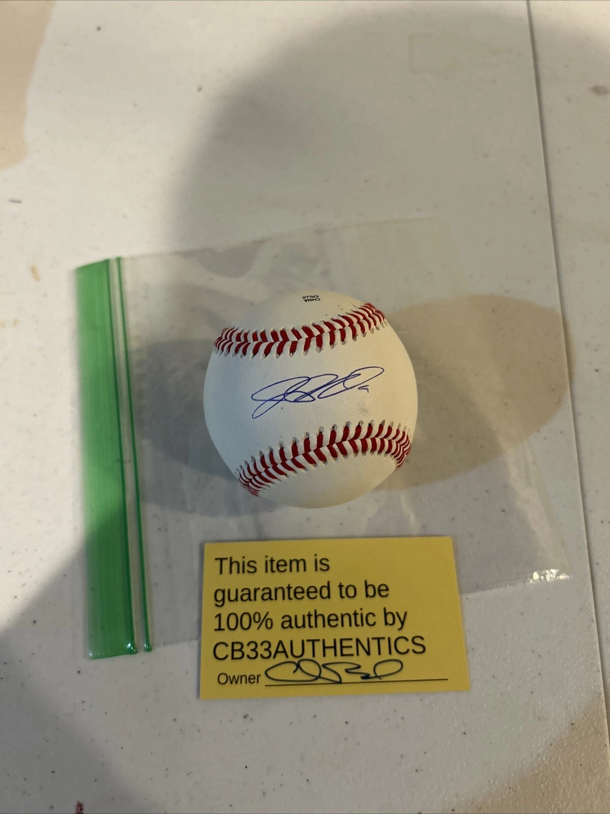 TORONTO BLUE JAYS- JP ARENCIBIA SIGNED AUTOGRAPH ROLB1 BASEBALL BALL COA