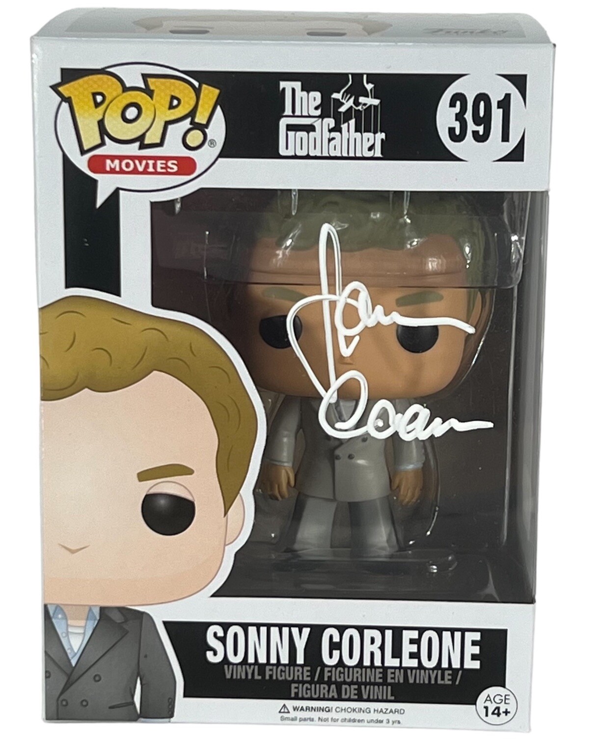 James Caan Signed The Godfather Funko Pop Sonny Corleone Autograph Beckett COA