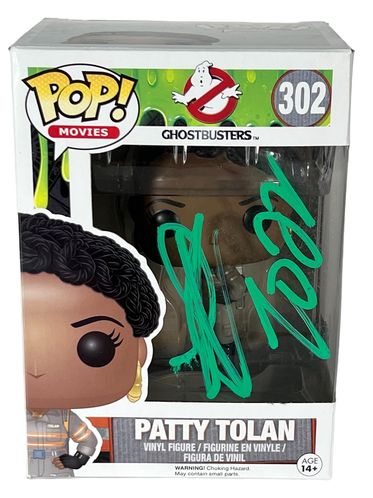 Leslie Jones Signed Ghostbusters Funko Pop Patty Tolan Autograph 302 Beckett COA