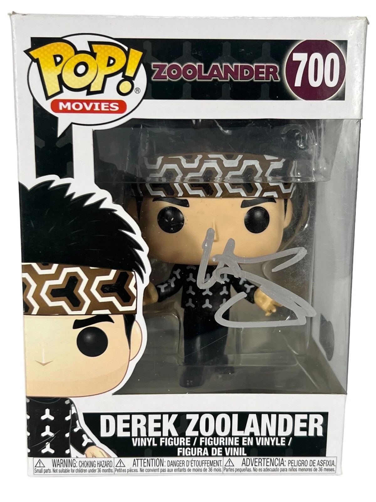Ben Stiller Signed Autograph Derek Zoolander Funko Pop #700 Beckett COA