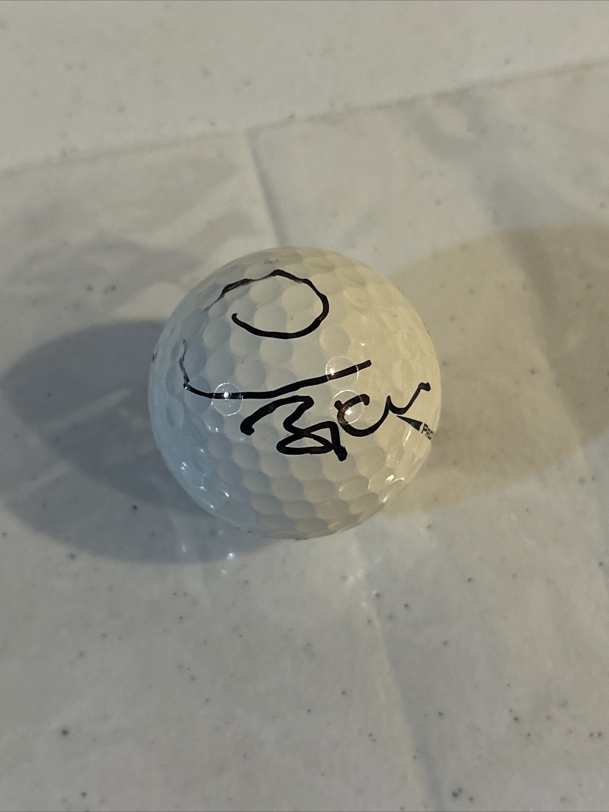 THOMAS BJORN SIGNED AUTOGRAPH TITLEIST GOLF BALL COA PGA