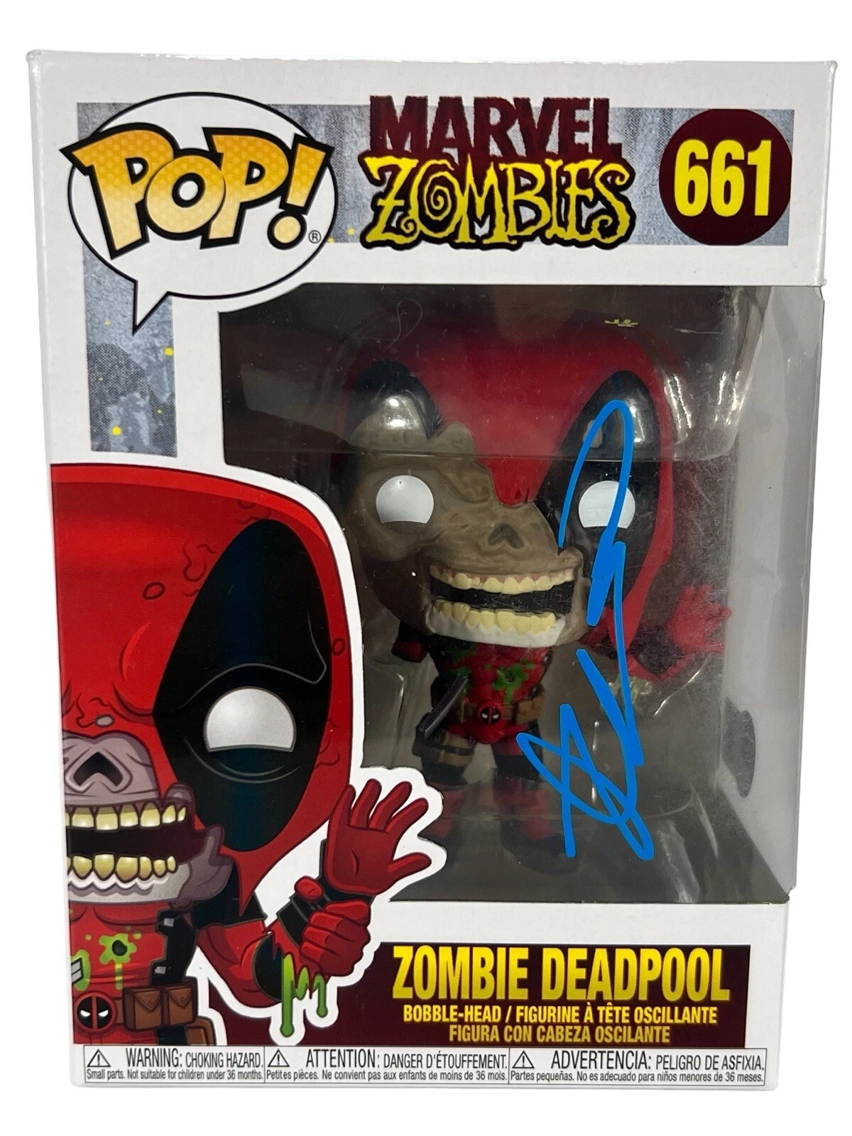 Robert Kirkman Signed Autograph Funko Pop Marvel Zombies Zombie Deadpool BAS COA