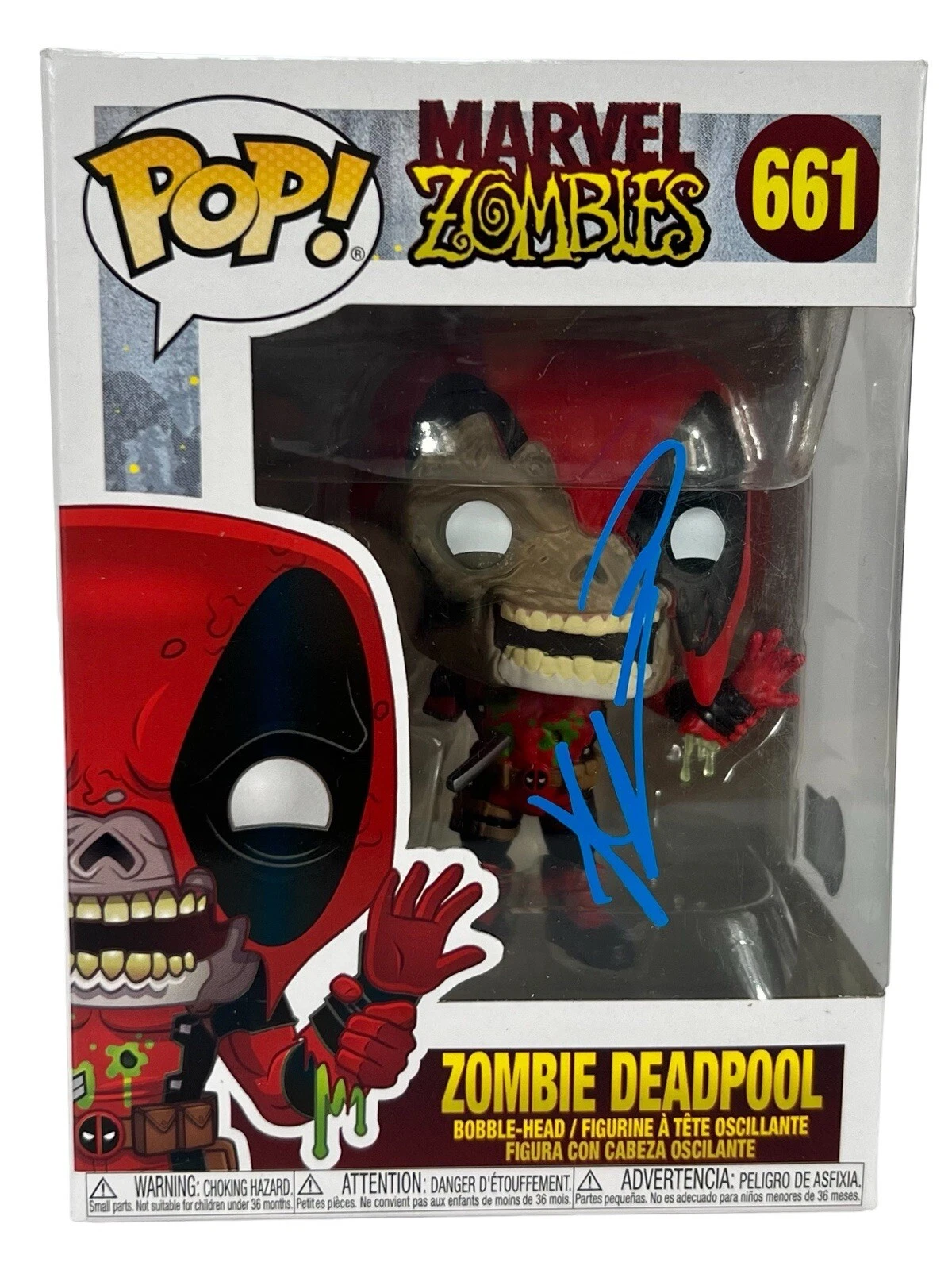 Robert Kirkman Signed Autograph Funko Pop Marvel Zombies Zombie Deadpool BAS COA