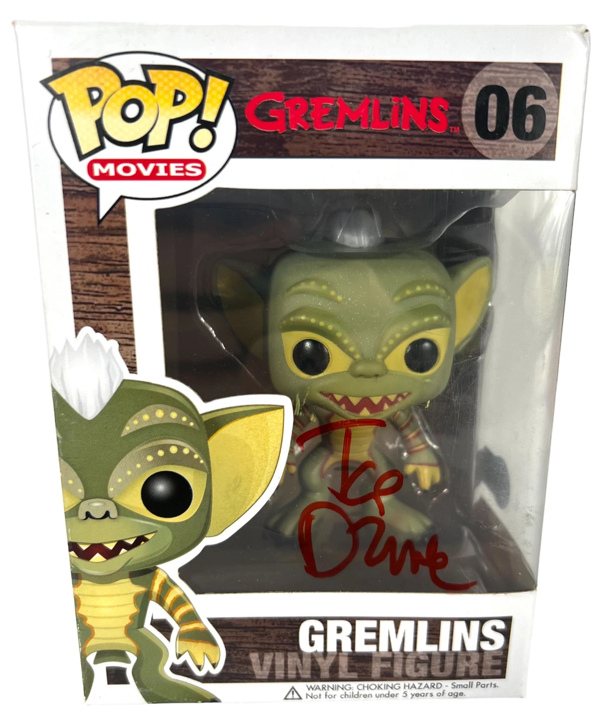Joe Dante Signed Gremlins #06 Funko Pop Horror Director Autograph Beckett COA