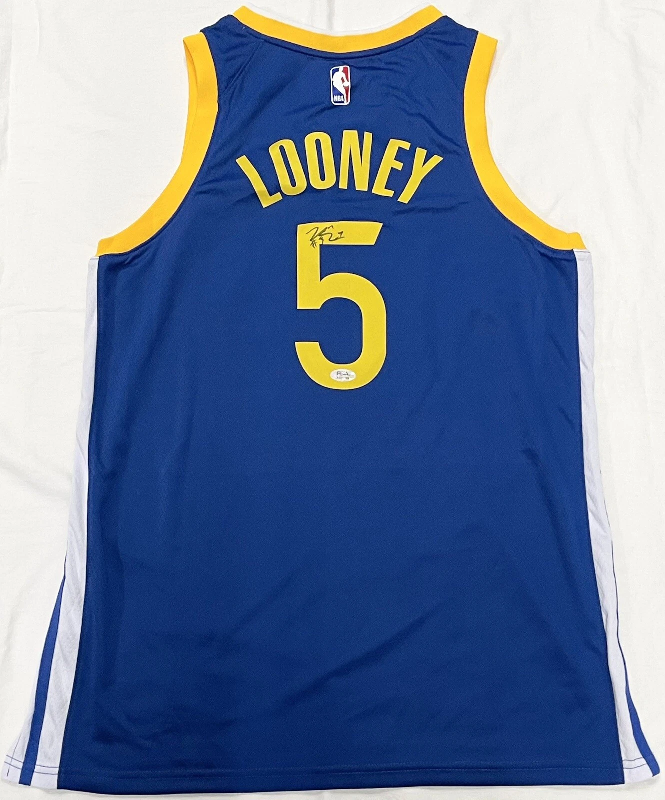 Kevon Looney Signed Autographed Golden State Warriors Jersey PSA/DNA COA