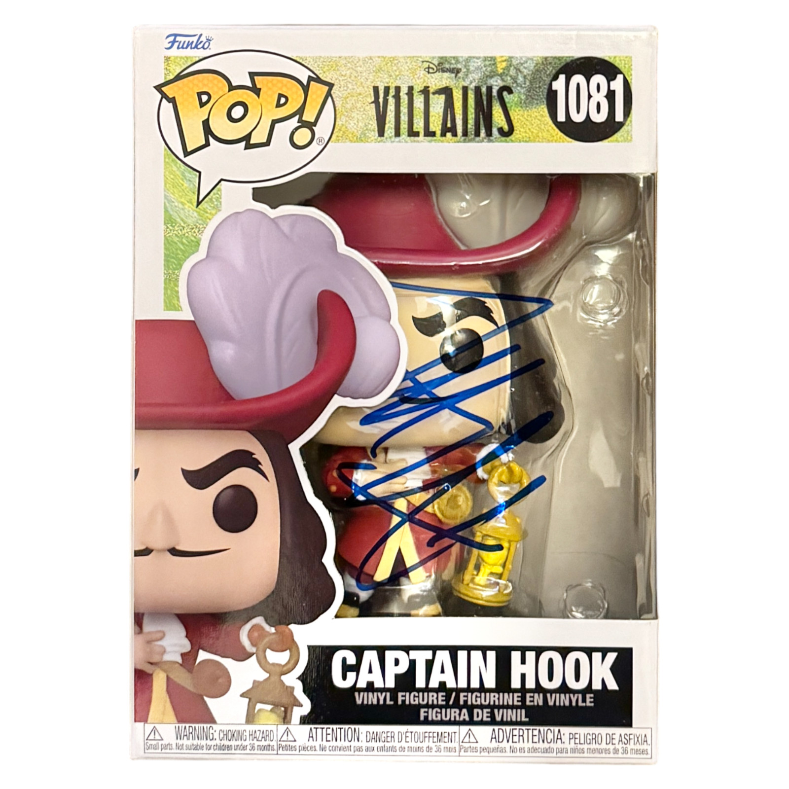 Dustin Hoffman Signed Autograph Captain Hook Funko Pop 1081 Beckett COA