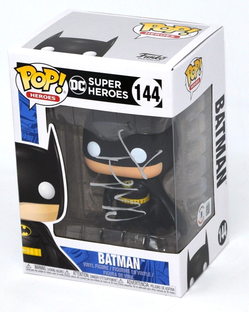 Christian Bale Signed Funko Pop Batman 275 The Dark Knight Autograph Beckett COA
