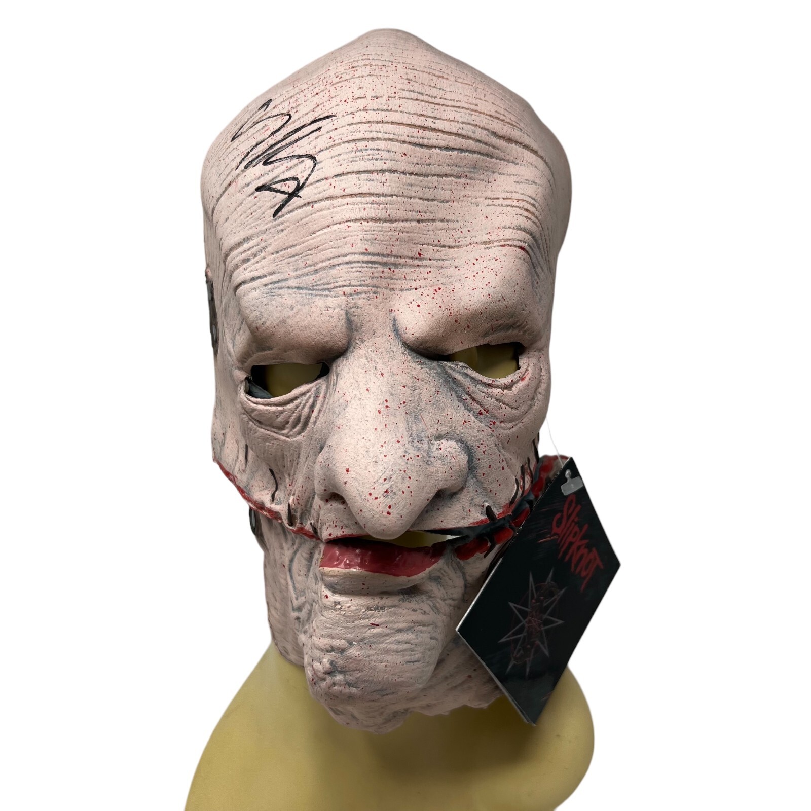 Corey Taylor Signed Autographed Slipknot Mask Gray Chapter Beckett