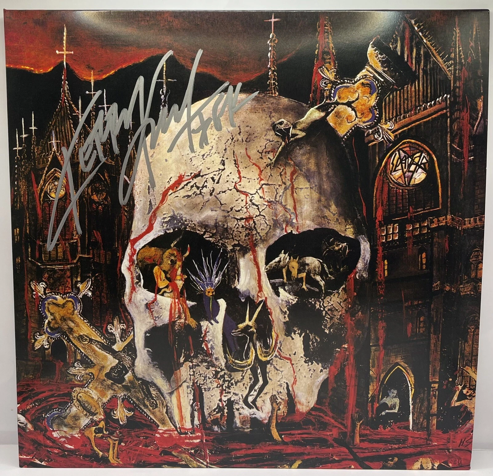 KERRY KING signed Autographed vinyl album SLAYER South Of Heaven JSA COA