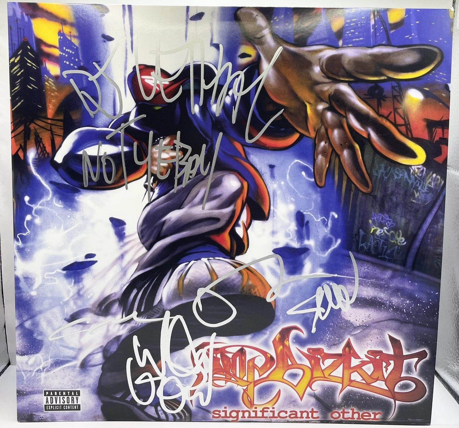 LIMP BIZKIT signed vinyl SIGNIFICANT OTHER FRED DURST John DJ Lethal Wes JSA