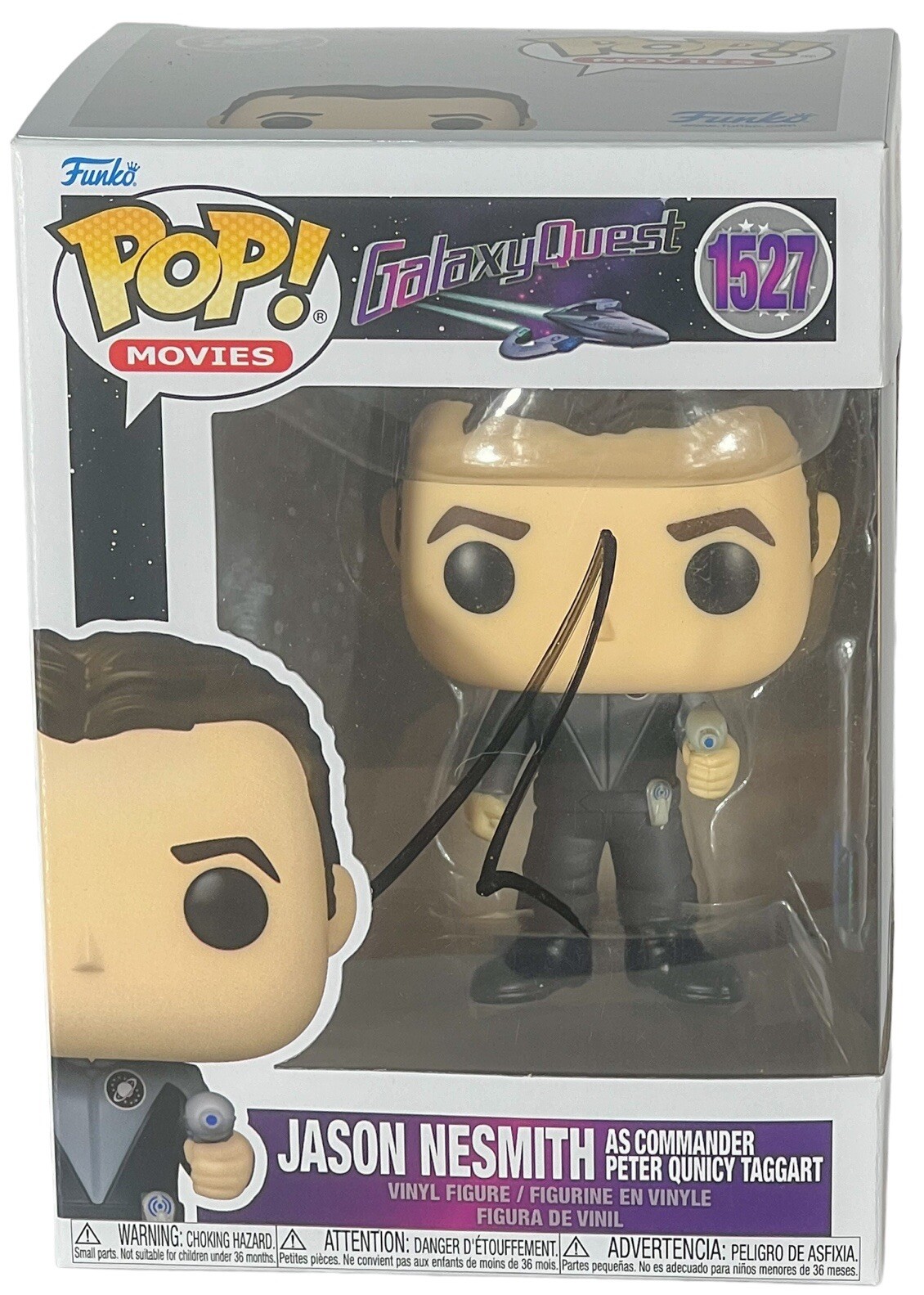 Tim Allen Signed Autograph Jason Nesmith Funko Pop Galaxy Quest 1527 Beckett COA