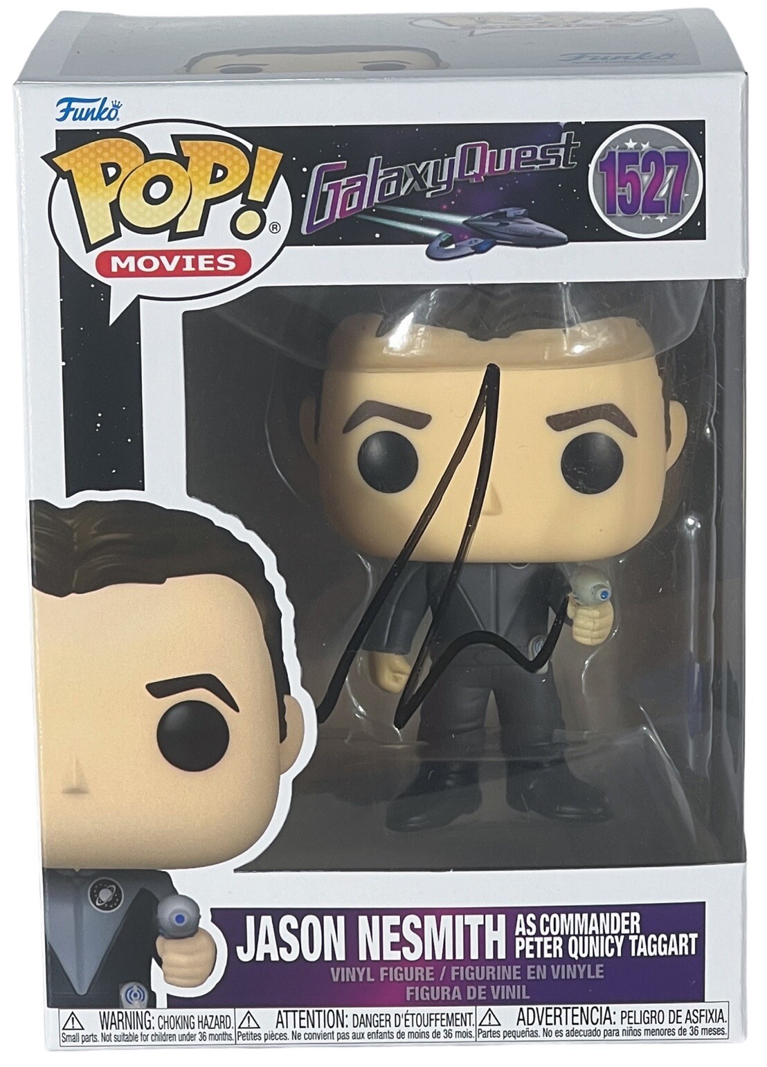 Tim Allen Signed Autograph Jason Nesmith Funko Pop Galaxy Quest 1527 Beckett COA