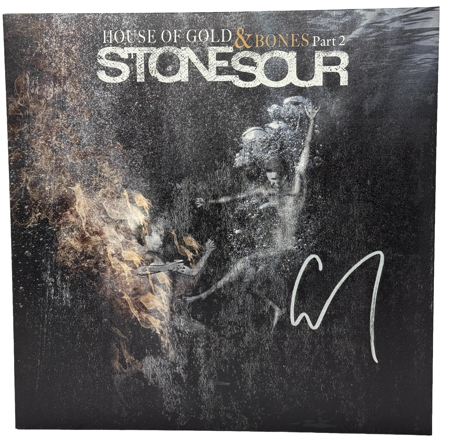 Corey Taylor Signed Stone Sour House of Gold & Bones Part 2 Vinyl Autograph BAS