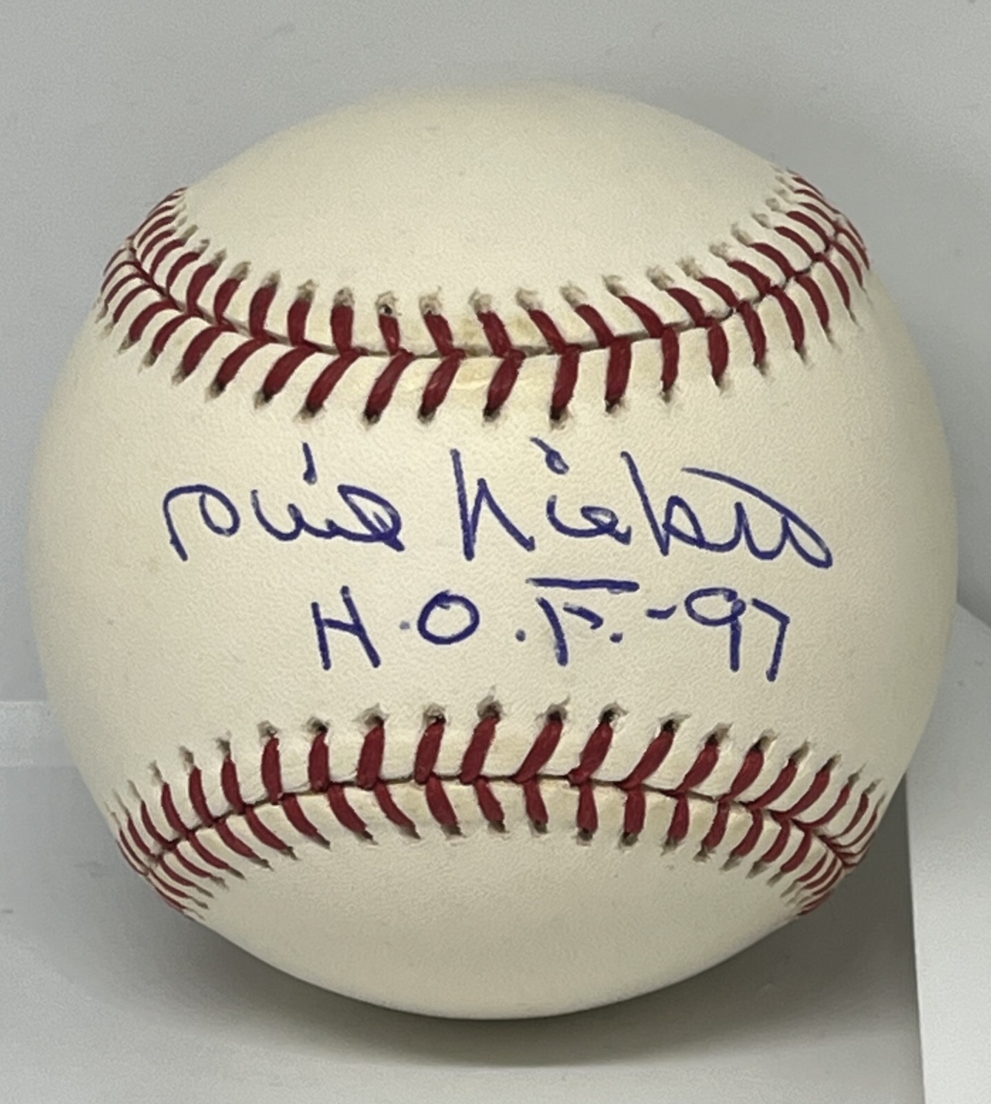 Phil Niekro Braves signed Official National League Baseball Ball Beckett COA