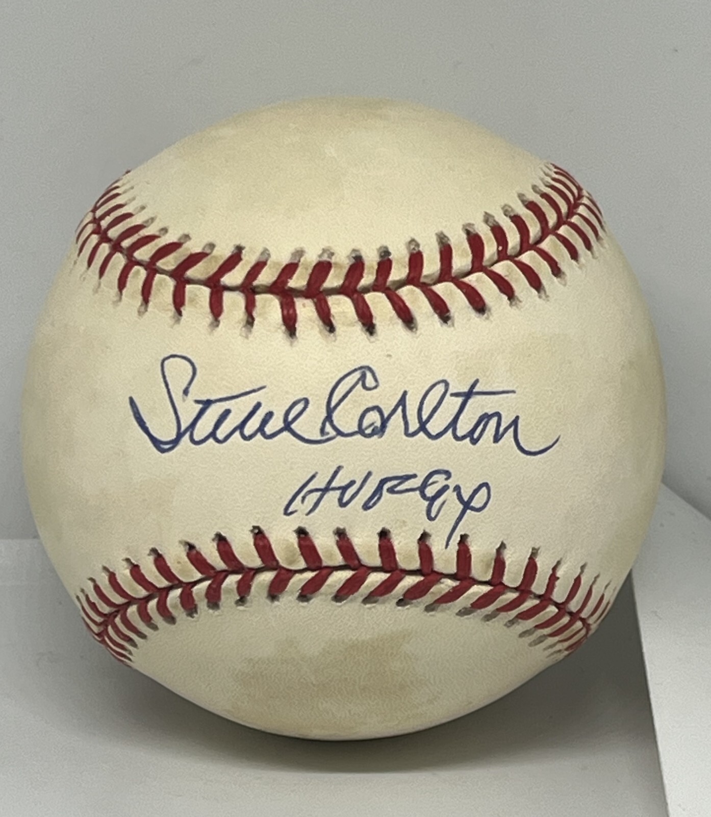 Steve Carlton signed Official National League Baseball Ball W/ HOF Beckett COA