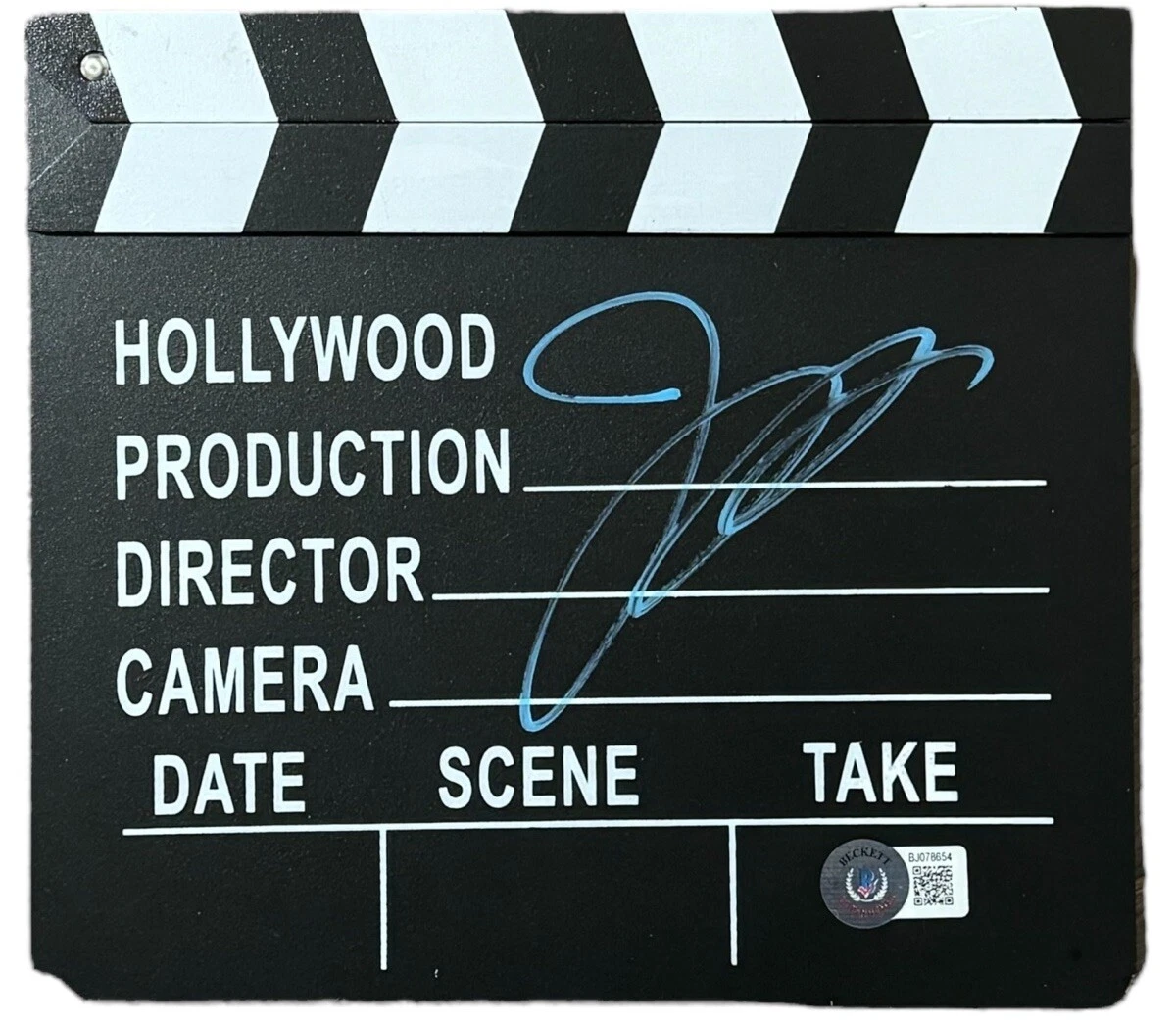 Jordan Peele Signed Autograph Movie Director Clapboard Get Out Nope Beckett COA