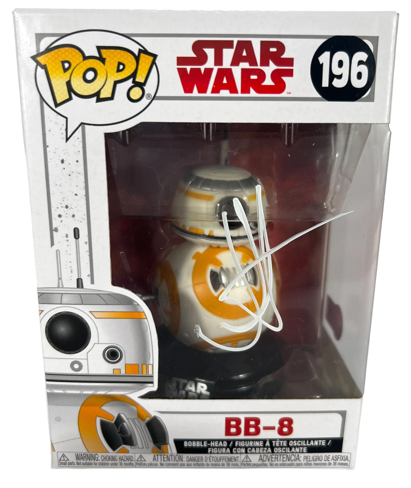 JJ Abrams Signed Funko Pop Star Wars BB-8 #196 Director Autograph Becket COA